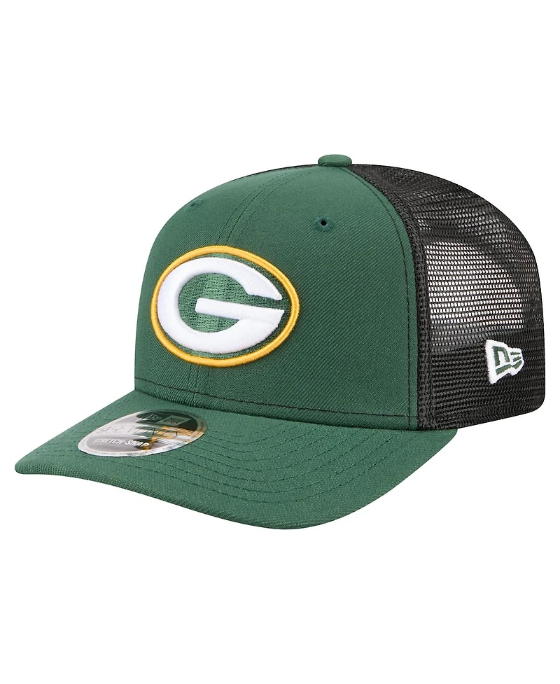 New Era Men's Green Green Bay Packers 9SEVENTY Trucker Adjustable Hat