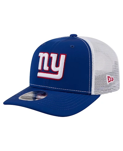 New Era Men's Royal New York Giants 9SEVENTY Trucker Adjustable Hat