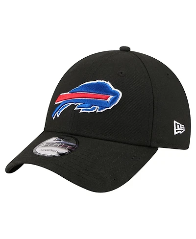 New Era Men's Black Buffalo Bills Core Team 9FORTY Adjustable Hat