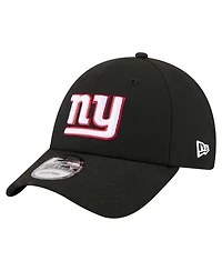 New Era Men's Black New York Giants Core Team 9FORTY Adjustable Hat
