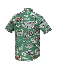 Reyn Spooner Men's Kelly Green Philadelphia Eagles Scenic Button-Down Shirt