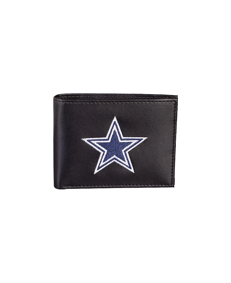 Evergreen Enterprises Dallas Cowboys Synthetic Leather Embroidered Bifold Wallet