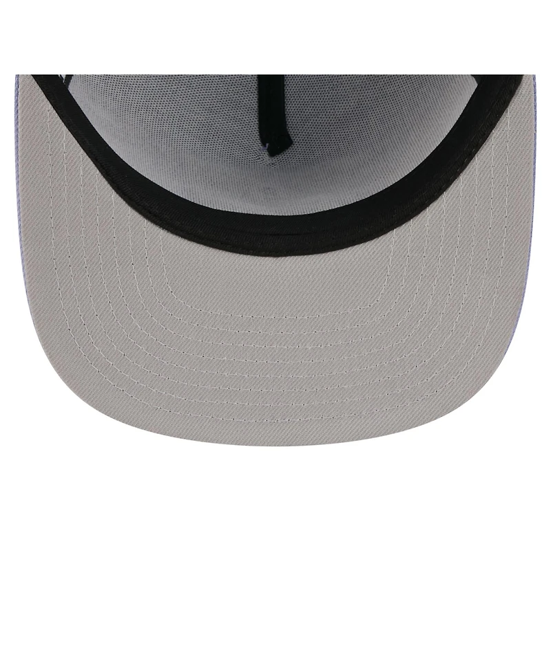 New Era Men's Lavender Las Vegas Raiders Bloom A-Frame 9FIFTY Snapback Hat