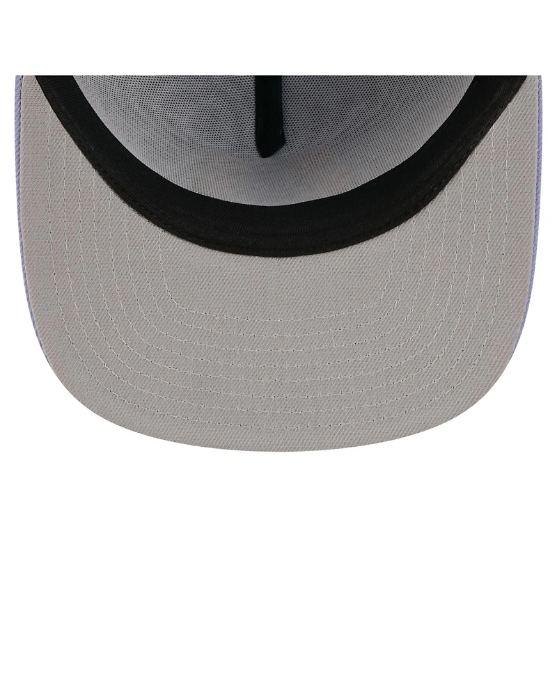New Era Men's Lavender Indianapolis Colts Bloom A-Frame 9FIFTY Snapback Hat