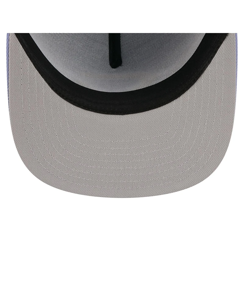 New Era Men's Lavender Chicago Bears Bloom A-Frame 9FIFTY Snapback Hat