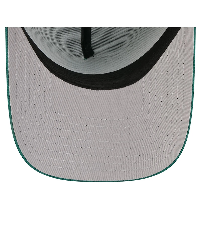 New Era Men's Green New York Yankees Pin Seeker 9FORTY A-Frame Adjustable Hat