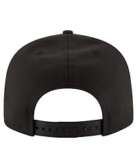 New Era Men's Black Tennessee Titans Black on Black 9FIFTY Snapback Hat