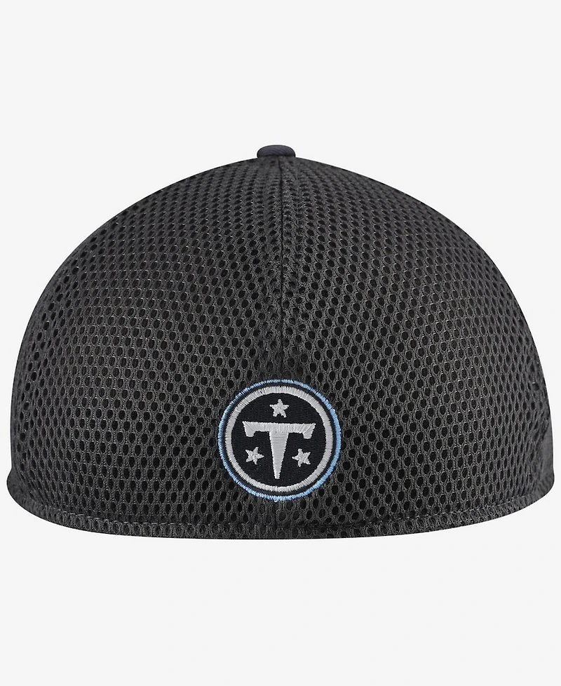 New Era Men's Gray Tennessee Titans Grayed Out Neo 39THIRTY Flex Hat
