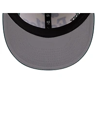 New Era Men's Cream Philadelphia Eagles Oversized Slogan 9FIFTY Snapback Hat