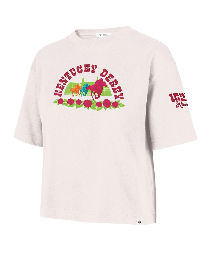 '47 Brand Women's White 152nd Kentucky Derby Reed City T-Shirt