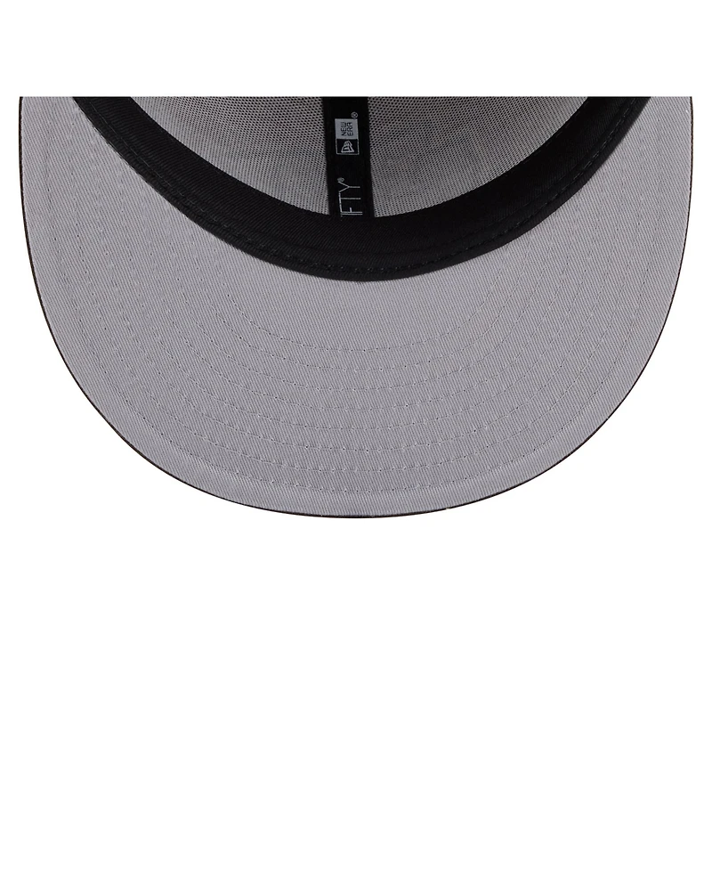 New Era Men's Light Brown/Dark Brown Kansas City Chiefs Two-Tone Walnut 59FIFTY Fitted Hat