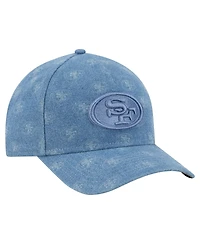 New Era Women's Denim San Francisco 49ers A-Frame 9FORTY Adjustable Hat