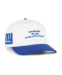 '47 Brand Men's White New York Giants Contemporary Two-Tone Hitch Adjustable Hat