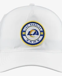 '47 Brand Men's White Los Angeles Rams Strand Adjustable Hitch Hat