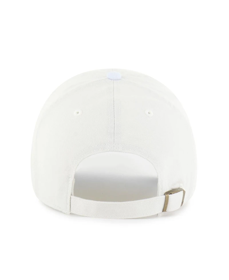 '47 Brand Women's White/Light Blue Kansas City Royals Gelato Two-Tone Clean Up Adjustable Hat
