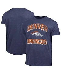 Champion Men's Navy Denver Broncos Ultimate Tri-Blend T-Shirt