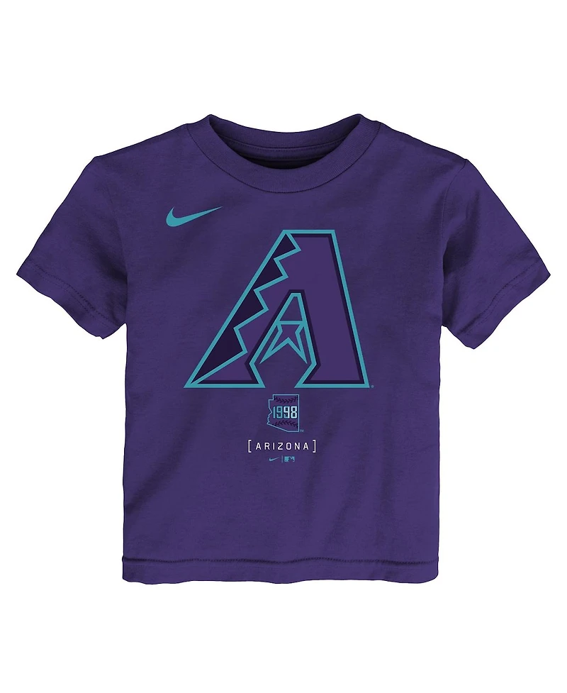 Nike Toddler Purple Arizona Diamondbacks City Connect Logo T-Shirt