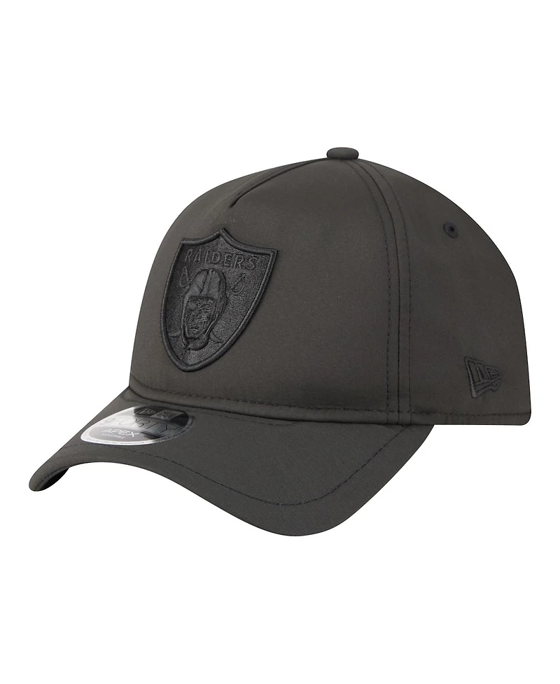 New Era Men's Black Las Vegas Raiders Apex 9FORTY Adjustable Hat