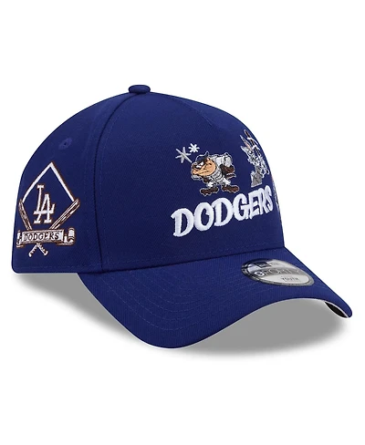 New Era Big Boys and Girls Royal Los Angeles Dodgers Looney Tunes A-Frame 9FORTY Adjustable Hat