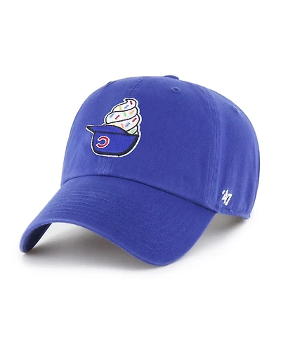 '47 Brand Men's Royal Chicago Cubs Ice Cream Helmet Clean Up Adjustable Hat