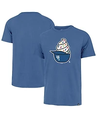 '47 Brand Men's Royal Los Angeles Dodgers Ice Cream Helmet Franklin T-Shirt