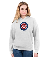 G-iii 4Her by Carl Banks Women's Royal/Bright Heather Ceramic Chicago Cubs T-Shirt and Hoodie Combo Pack