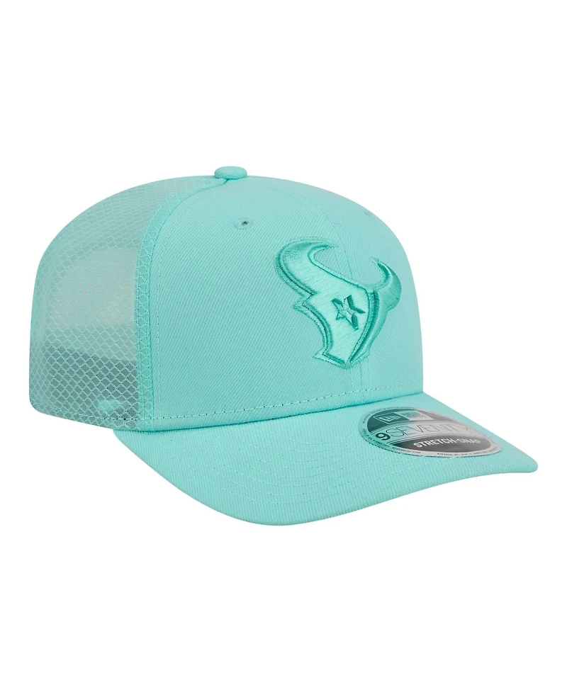 New Era Men's Turquoise Houston Texans Color Pack 9SEVENTY Adjustable Hat