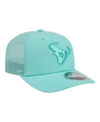 New Era Men's Turquoise Houston Texans Color Pack 9SEVENTY Adjustable Hat