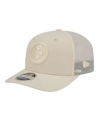 New Era Men's Cream Pittsburgh Steelers Color Pack 9SEVENTY Adjustable Hat