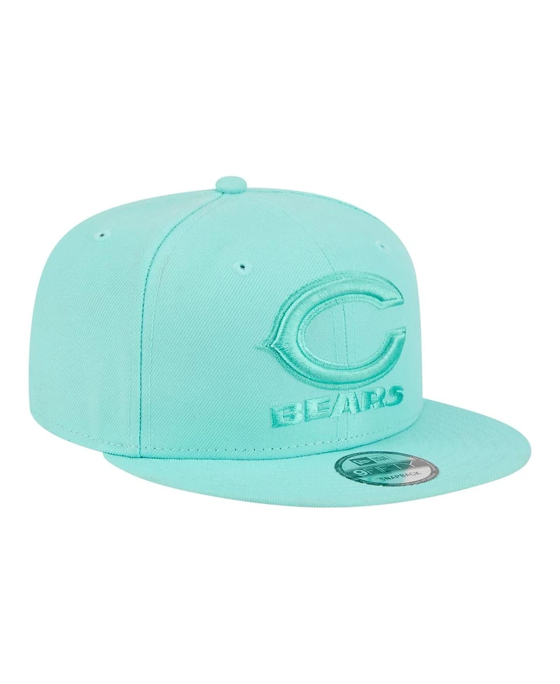 New Era Men's Turquoise Chicago Bears Colorpack 9FIFTY Snapback Hat