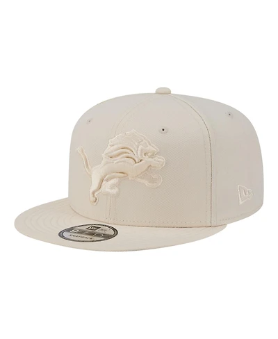 New Era Men's Cream Detroit Lions Colorpack 9FIFTY Snapback Hat