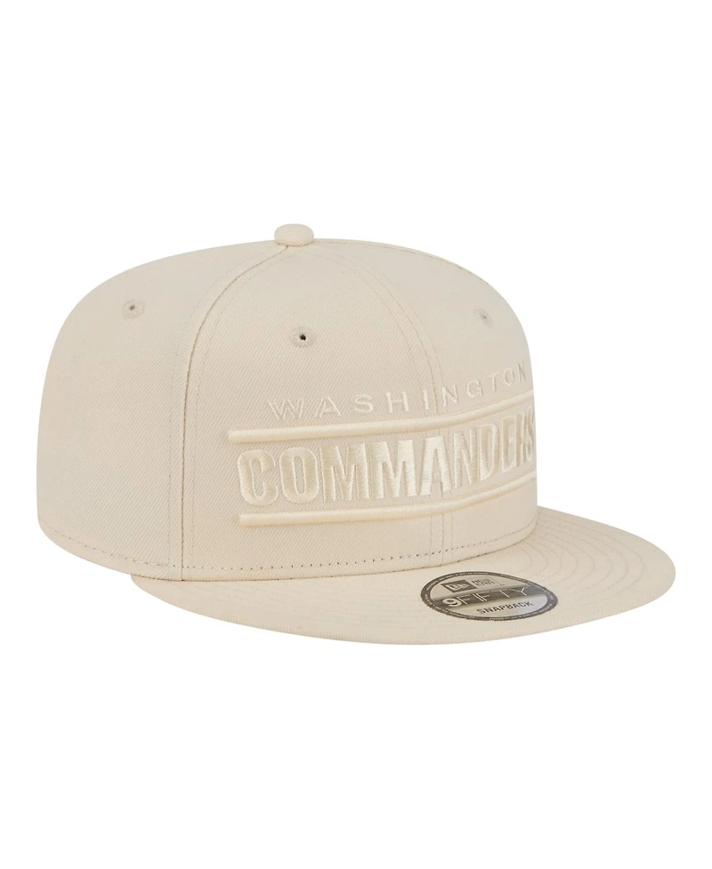 New Era Men's Cream Washington Commanders Colorpack 9FIFTY Snapback Hat