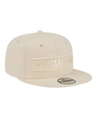 New Era Men's Cream Washington Commanders Colorpack 9FIFTY Snapback Hat