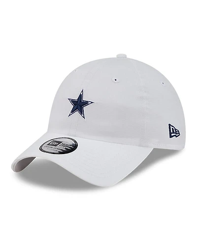 New Era Men's White Dallas Cowboys Ripstop Casual Classic Adjustable Hat