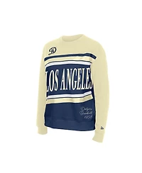 New Era Women's Navy/Cream Los Angeles Dodgers City Connect Gameday Fleece Sweatshirt