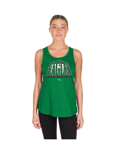 New Era Women's Kelly Green Philadelphia Eagles Summer Tank Top