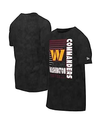 New Era Men's Black Washington Commanders Enzyme Washed Oversized T-Shirt