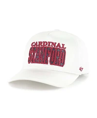 '47 Brand Women's White Stanford Cardinal Outspoken Hitch Adjustable Hat