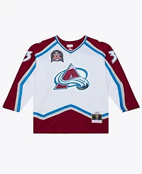 Mitchell & Ness Men's Patrick Roy White Colorado Avalanche 1995 Power Play Jersey
