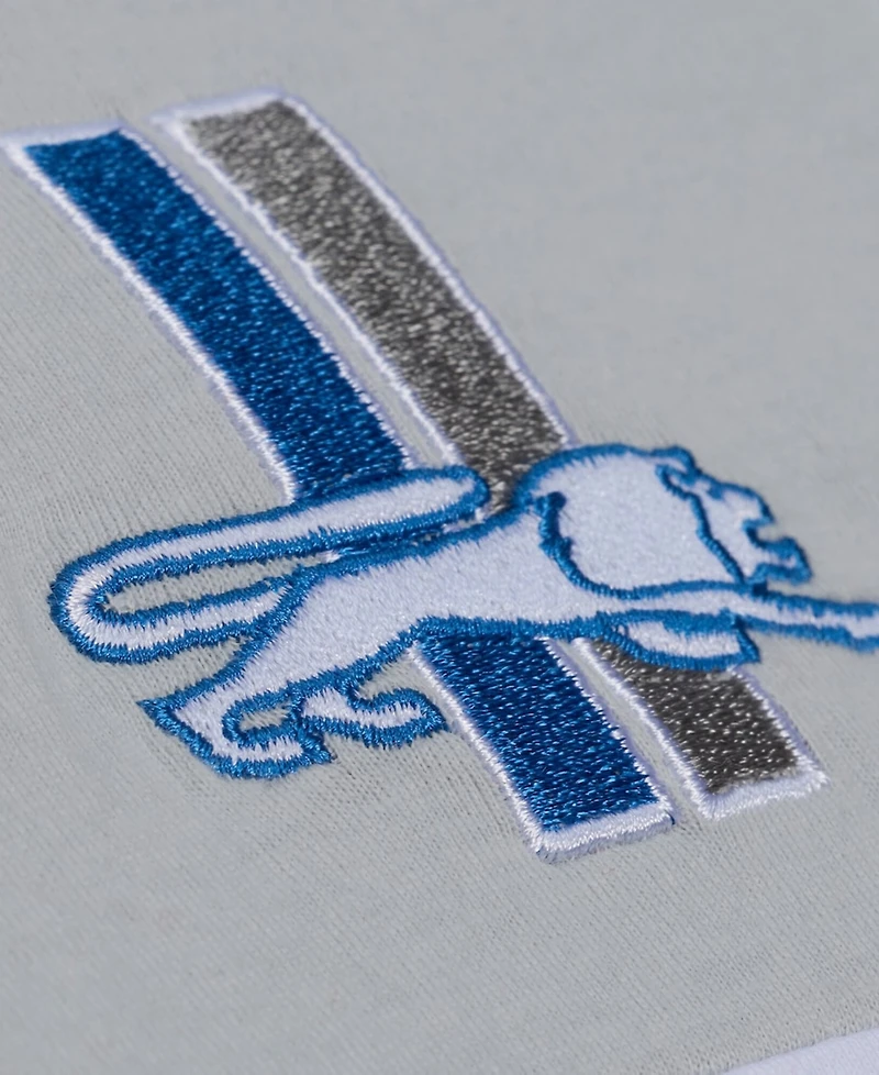 Mitchell & Ness Men's Blue/Silver Detroit Lions Head Coach Tank Top