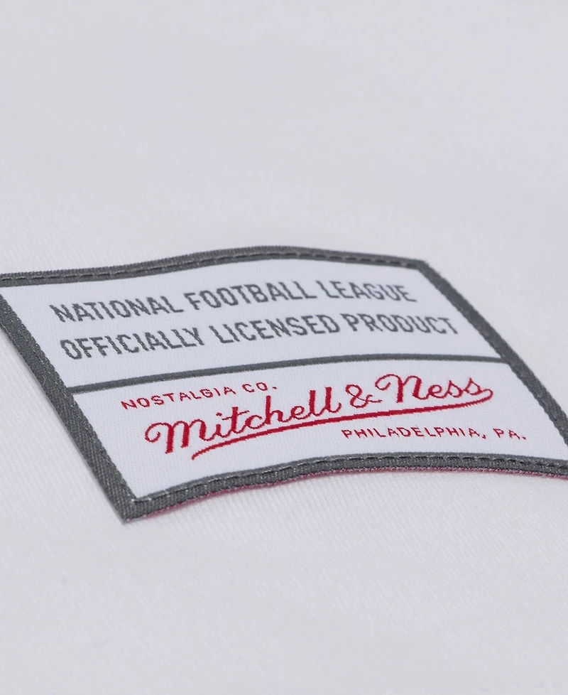 Mitchell & Ness Men's White Detroit Lions Monochrome T-Shirt