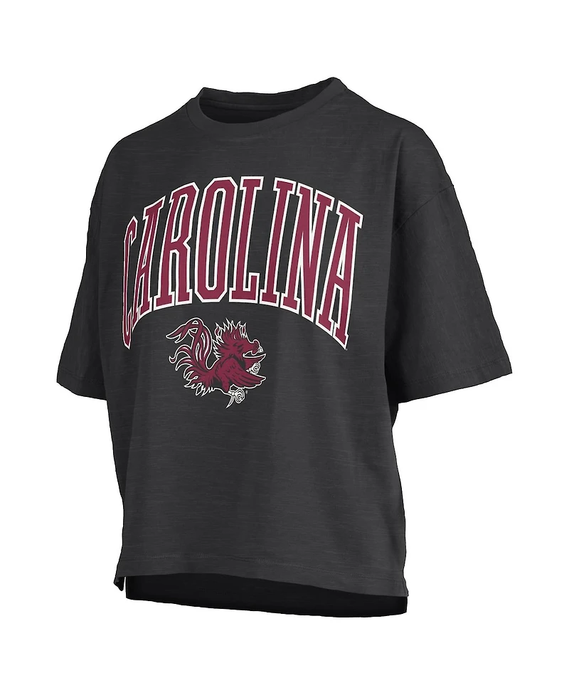Pressbox Women's Black South Carolina Gamecocks Nelson T-Shirt