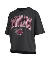 Pressbox Women's Black South Carolina Gamecocks Nelson T-Shirt
