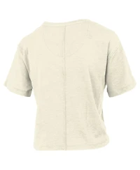 Pressbox Women's Natural Tennessee Volunteers Wash Waist-Length Slub T-Shirt
