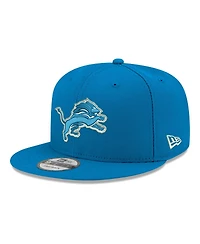 New Era Men's Blue Detroit Lions 9FIFTY Snapback Hat
