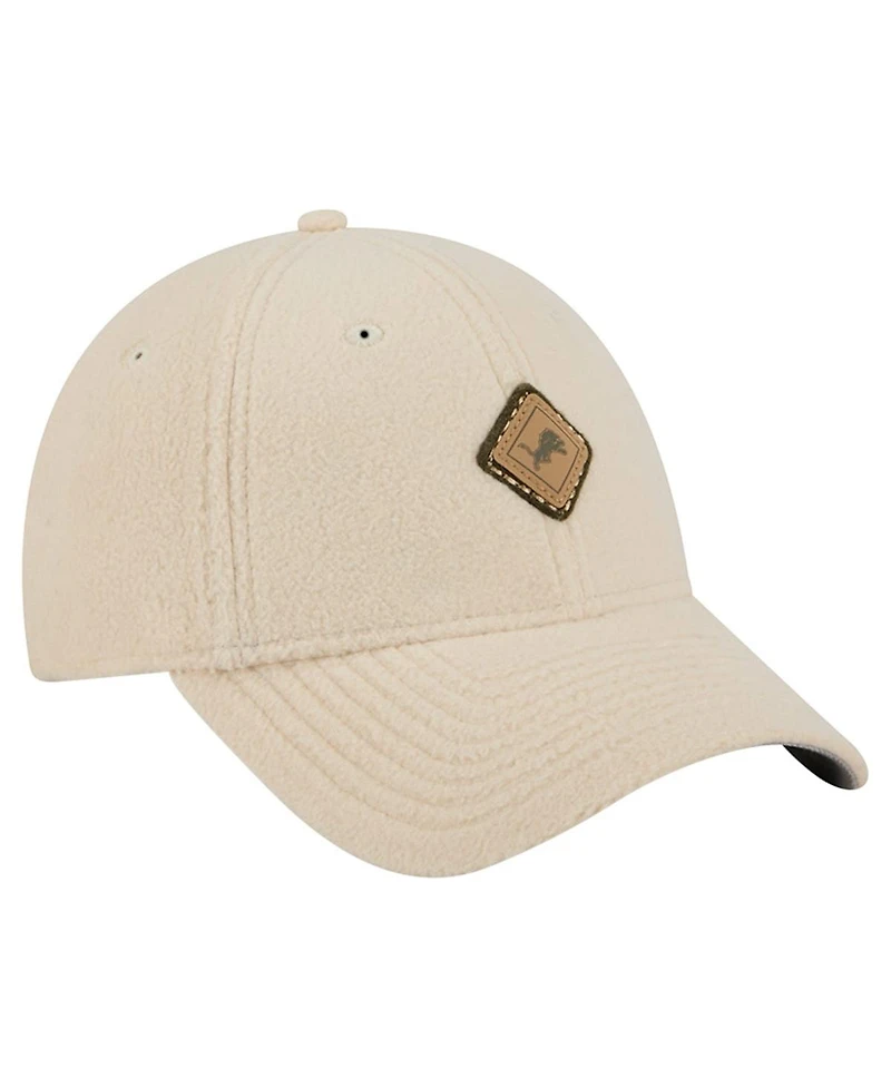 New Era Women's Cream Detroit Lions Comfy 9FORTY Adjustable Hat