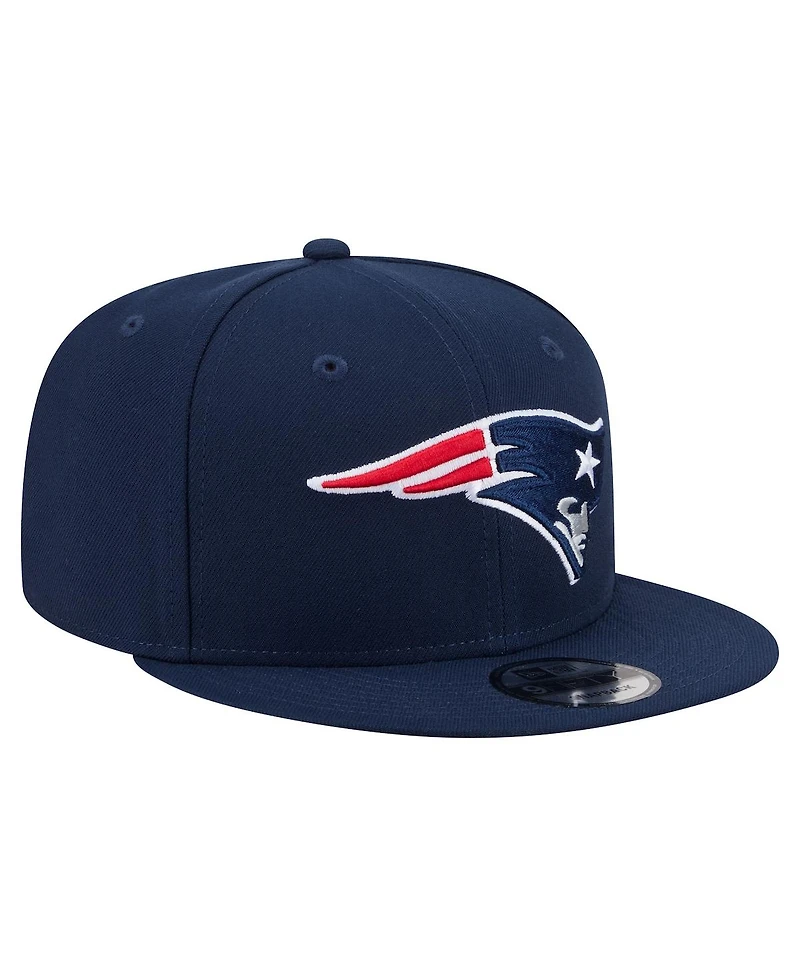 New Era Men's Navy New England Patriots 9FIFTY Snapback Hat