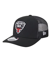 New Era Men's Black D.c. United Jersey Hook 9SEVENTY Adjustable Hat