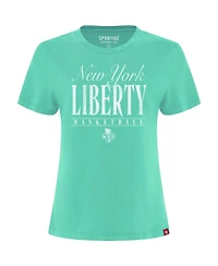 Sportiqe Women's Mint New York Liberty Arcadia T-Shirt