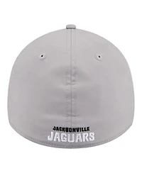 New Era Men's Gray Jacksonville Jaguars Perforated 39THIRTY Flex Hat